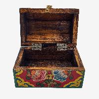 thumb4-Wooden Tibetan Box-29930
