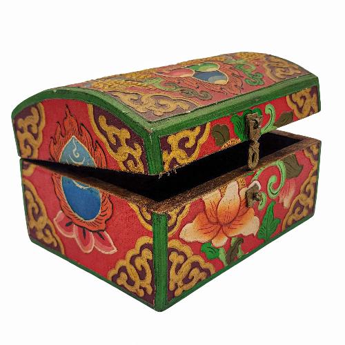 Wooden Tibetan Box-29931
