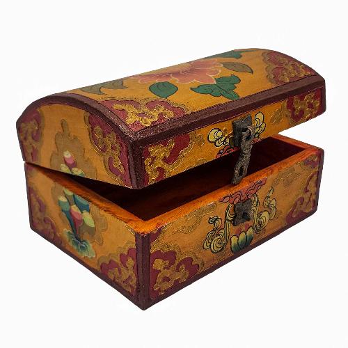 Wooden Tibetan Box-29933