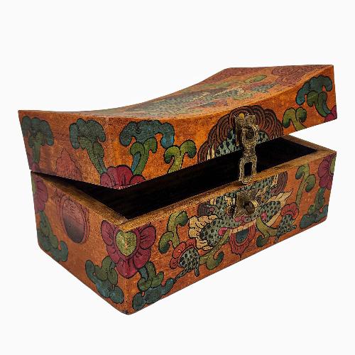 Wooden Tibetan Box-29936