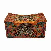thumb1-Wooden Tibetan Box-29936