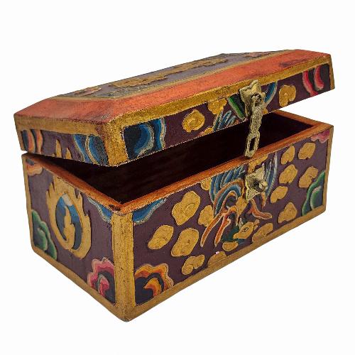 Wooden Tibetan Box-29937