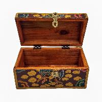 thumb4-Wooden Tibetan Box-29937