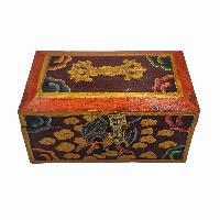 thumb5-Wooden Tibetan Box-29937