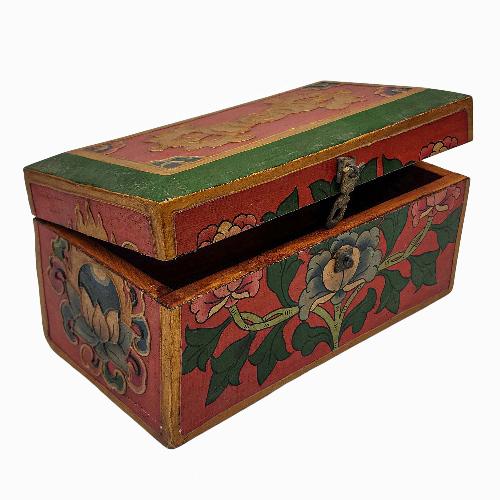 Wooden Tibetan Box-29938