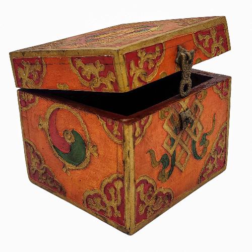Wooden Tibetan Box-29940