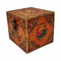 thumb2-Wooden Tibetan Box-29940