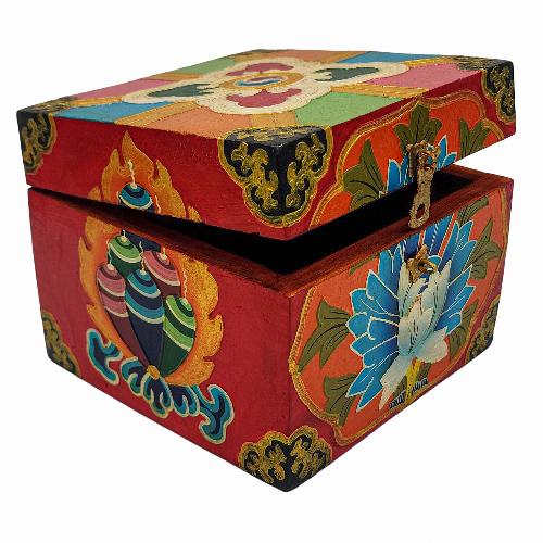 Wooden Tibetan Box-29941