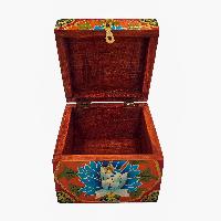 thumb4-Wooden Tibetan Box-29941