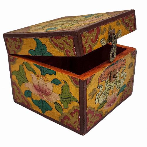 Wooden Tibetan Box-29942