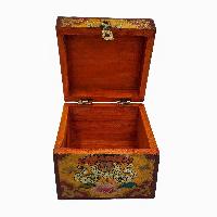 thumb4-Wooden Tibetan Box-29942