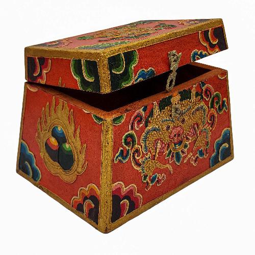 Wooden Tibetan Box-29945
