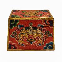 thumb1-Wooden Tibetan Box-29945