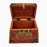 thumb4-Wooden Tibetan Box-29945