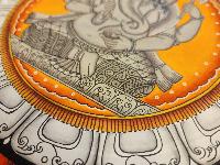Ganesh Mandala, Buddhist Handmade Paubha Painting, Newari Style