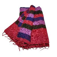 Stripe Acrylic Shawl, Multi Color, [stripe Fashion]