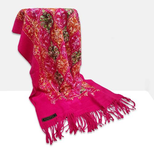 Acrylic Wool Shawl-30329