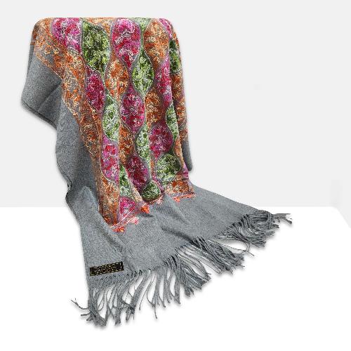 Acrylic Wool Shawl-30331