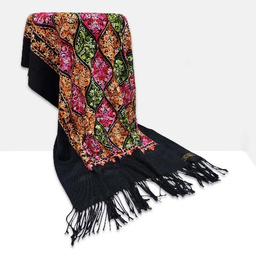 Acrylic Wool Shawl-30332