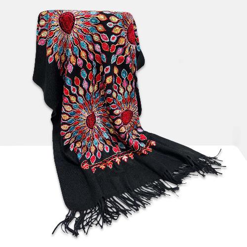 Acrylic Wool Shawl-30349