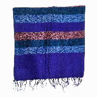 Yak Wool Blanket, Nepali Acrylic Hand Loom Blanket, [multi-color]