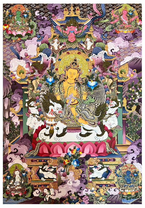 Five Dhyani Manjushri-30693