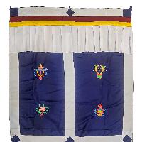 thumb1-Tibetan Door Curtain-31024