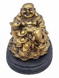 [laughing Buddha], Buddhist Miniature Statue, [ceramic Molding]