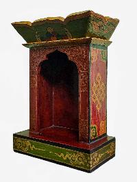 [traditional Tibetan], Altar [chesum] Box Traditional Color Painted