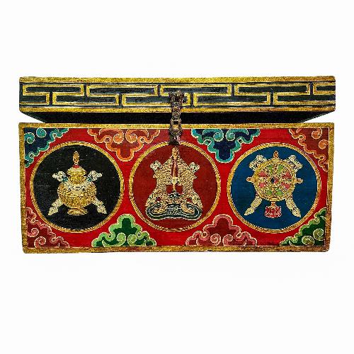 Wooden Tibetan Box-31626