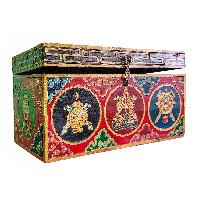 thumb1-Wooden Tibetan Box-31626