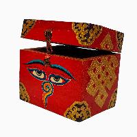 thumb2-Wooden Tibetan Box-31975