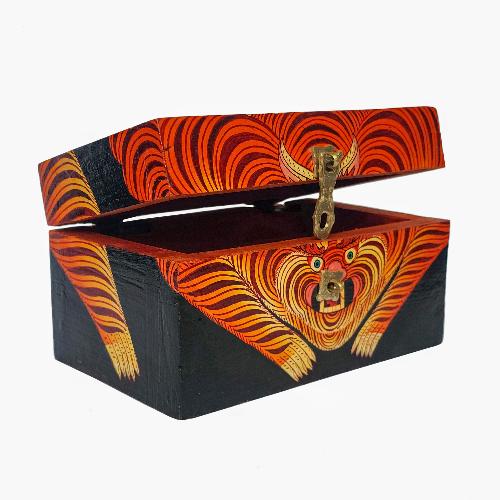 Wooden Tibetan Box-31976