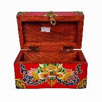 thumb4-Wooden Tibetan Box-31977
