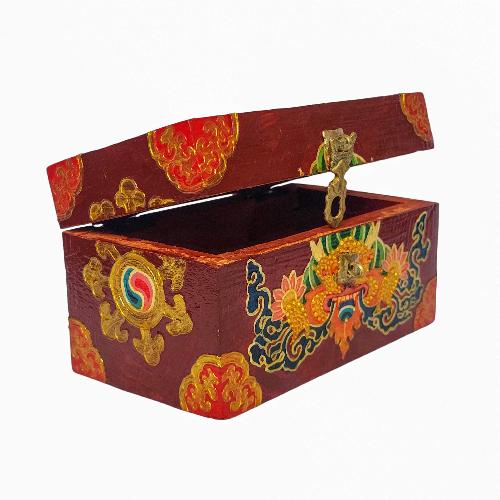 Wooden Tibetan Box-31979