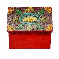 thumb3-Wooden Tibetan Box-31979