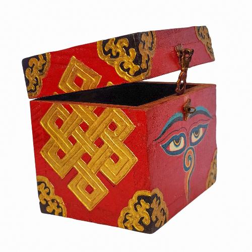 Wooden Tibetan Box-31981