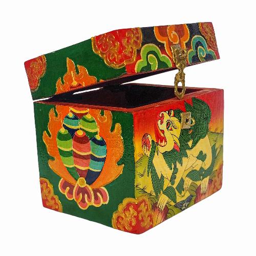 Wooden Tibetan Box-31983