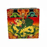 thumb1-Wooden Tibetan Box-31983
