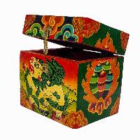 thumb2-Wooden Tibetan Box-31983