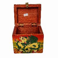 thumb4-Wooden Tibetan Box-31983