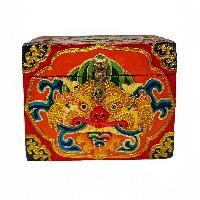 thumb1-Wooden Tibetan Box-31984