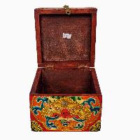 thumb4-Wooden Tibetan Box-31984