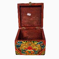thumb4-Wooden Tibetan Box-31985