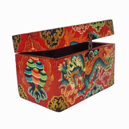 Wooden Tibetan Box-31986