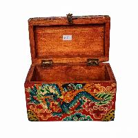 thumb4-Wooden Tibetan Box-31986