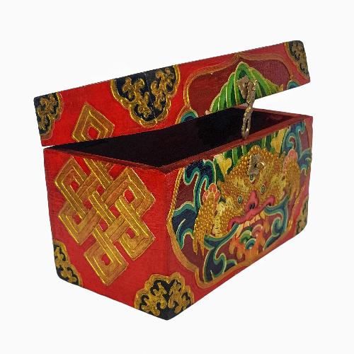 Wooden Tibetan Box-31987