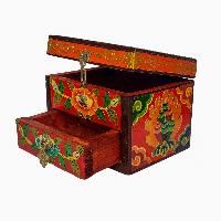 thumb1-Wooden Tibetan Box-31989
