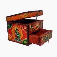 thumb2-Wooden Tibetan Box-31989