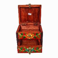 thumb4-Wooden Tibetan Box-31989